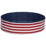 Beeztees Dip Hundepool - Red / White / Blue - 80 x 80 x 20 cm