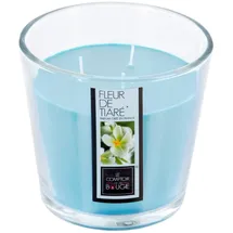 ATMOSPHERA CREATEUR D'INTERIEUR Duftkerze Tiaré-Blüte 500 g blau