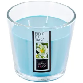 ATMOSPHERA CREATEUR D'INTERIEUR Duftkerze Tiaré-Blüte 500 g blau