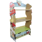 FANTASY FIELDS Kinderbücherregal Transportation Holz-Bücherregal  mehrfarbig