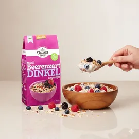 Bauckhof Dinkel Müsli Beerenzart demeter