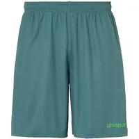 Uhlsport Center II Shorts ohne Innenslip fir grün/fluo grün