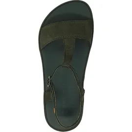 El Naturalista SATYA, flache Sandalen für Damen, Khaki, Größe 40