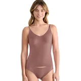 SLOGGI Damen Zero Feel 2.0 Spaghetti Top, Cacao, M - M