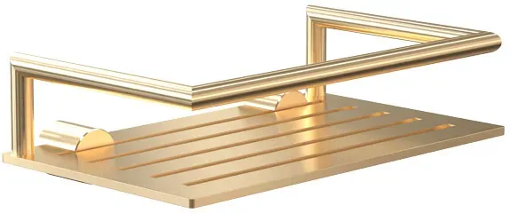 frost NOVA2 Duschablage 1937 gold gebürstet - gold gebürstet