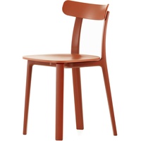 Vitra - All Plastic Chair, backstein, Filzgleiter