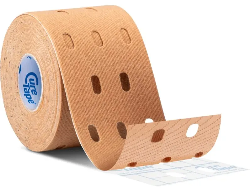 CureTape® Punch Kinesio-Tape Farbe Beige 5 m