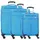 d & n Travel Line 6704 Koffer-Set 3-tlg. blau