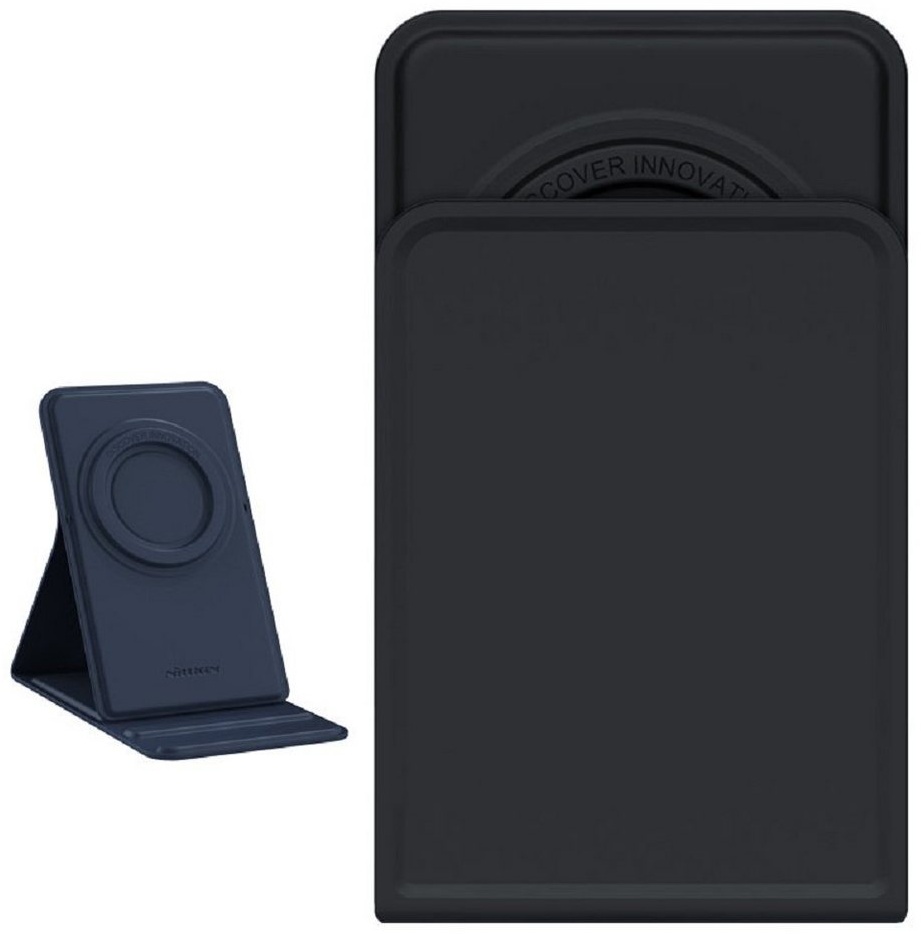 COFI 1453 Magnethalter für faltbaren MagSafe Handyhalter kompatibel mit iPhone Smartphone-Halterung schwarz