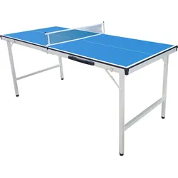 COUGAR Mini 1500 Tischtennisplatte, 150 x 67 x 69 cm, blau 1m2