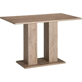 massivline&more Eckbankgruppe MASSIVLINE & MORE "Sylt", braun (holzwerkstoff mit farbe san remo dekor, lotos 5134 anthrazit, anthrazit, eichefarben), Kunstleder, Holzwerkstoff, Kunstleder, Sitzmöbel-Sets, Eckbankgruppe, Eckbank ist umstellbar, Eckbank mit Truhe