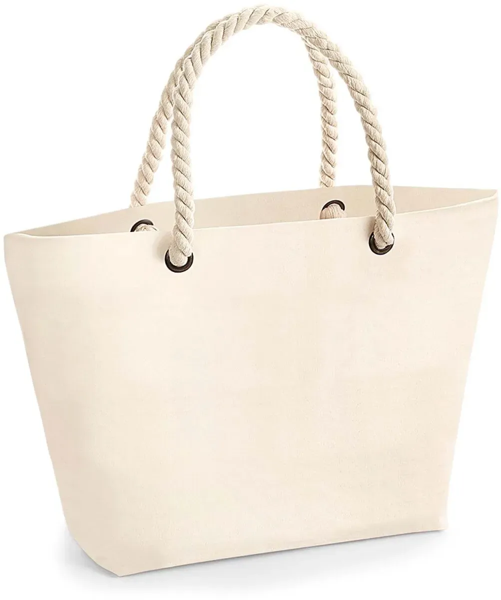 Westford Mill Strandtasche 'Nautical' W680 natural 36 x 35 x 18 cm