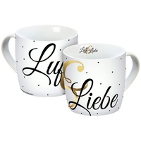 Geda Labels Tasse Luft & Liebe 300ml Echtgold