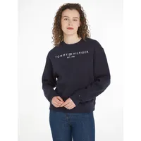 Tommy Hilfiger Mdrn Corp Logo Regular Fit Sweatshirt Desert