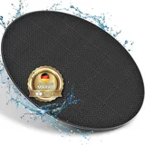 tillvex tillvex® Whirlpool Unterlage rund 240cm Grau | Bodenmatte Poolunterlage Matte für Outdoor Whirlpools | Thermo Bodenschutzmatte Pool Untergrund | Bodenschutz Bodenplatte schützt & isoliert
