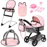 Bayer Dolls pram Xeo deluxe set (17030AB)