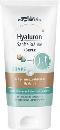 HYALURON SANFTE Bräune Shape Körperpflege Creme 150 ml