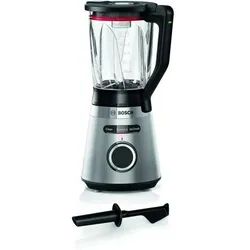 Bosch Serie 4 MMB6382M Mixer Tischplatten-Mixer 1200 W Schwarz, Edelstahl