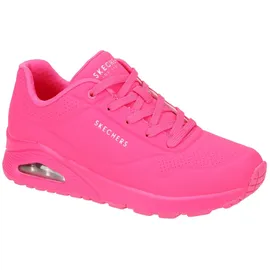 SKECHERS Uno Night Shades hot pink durabuck 38