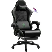 GTPLAYER Gaming-Stuhl Kunstleder Grün