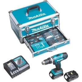 Makita DHP453RFX2 inkl. 2 x 3,0 Ah + Zubehör + Koffer