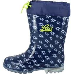 Gummistiefel LICO "Stiefel Power Blinky", Gr. 26, blau, Synthetik, Schuhe
