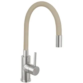 NOVASERVIS Küchenarmatur mit flexiblem Arm Beige