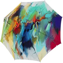 Doppler Manufaktur Elegance Boheme Stockschirm 90 cm grün