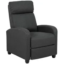 VCM Ebuy24 - Siom Sessel Recliner Mit Tasche, Push-funktion Grau.