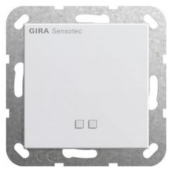 Gira Sensotec, mit Fernbedienung (reinweiß, glänzend)