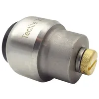 Seppelfricke Edelstahl Steckfitting Tectite Stopfen mit Entlüftung 22 mm