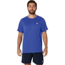 Asics Laufshirt "ASICS CORE SS TOP", Herren, Gr. L, cobalt burst, Obermaterial: 100% Polyester, normal, Rundhals, Shirts Laufshirt