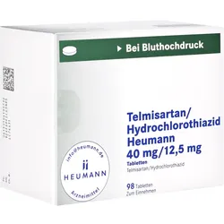 TELMISARTAN/Hydrochlorothiazid Heu.40mg/12,5mg 98 St