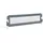 vidaXL Bettschutzgitter 120x42 cm Grau