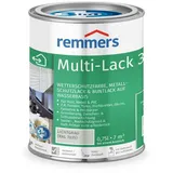 Remmers Multi-Lack 3in1 lichtgrau (RAL 7035), 0,75 Liter, Wetterschutzfarbe, Metallschutzlack & Buntlack auf Wasserbasis für Holz, Metall & PVC