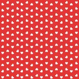 sovie HOME Tischdecke Love 80 x 80 cm Rot