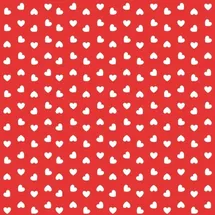 sovie HOME Tischdecke Love 80 x 80 cm Rot