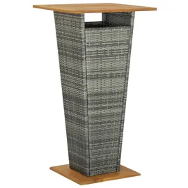 vidaXL Gartenbar Set 5-tlg. Grau