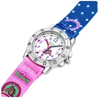 Scout Quarzuhr Pferdeuhr, Achtion Girls, 280378065 164000043, Armbanduhr, Kinderuhr, Lernuhr,Geschenkidee, Schulanfang,Mädchen,Pferd bunt