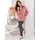 Feel Good Hausanzug FEEL GOOD Flamingo/Anthrazit 18/19