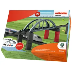 Märklin 72218 - Märklin my world - Baustein-Set Hochbahn-Brücke