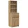 vidaXL Nachtschrank Artisan-Eiche 39 x 35 x 125 cm Braun