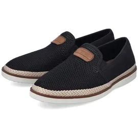 Rieker Herren Slipper Schwarz 43