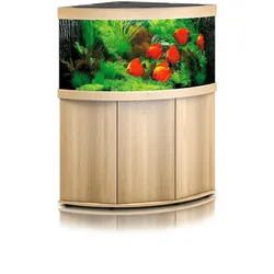 JUWEL Trigon 350 LED Aquarium mit Unterschrank helles Holz