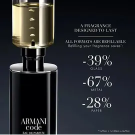 Giorgio Armani Code Men Eau de Parfum Refill 150 ml