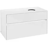 Villeroy & Boch Collaro Waschtischunterschrank | für Aufsatzbecken rechts | Breite 1000 mm##Für Collaro 4A1840 (D: 400 mm) Ohne .. C04000DH