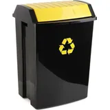 Tatay Recycling-Mülleimer 1 l Gelb