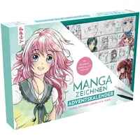 Frechverlag Manga zeichnen Adventskalender - Manga zeichnen lernen in 24 Tagen