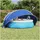 vidaXL Pool-Dome Grün 405 x 405 x 192 cm