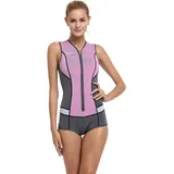 Cressi Idra Neoprene Swimsuit 2mm - Damen Swimming Wetsuit Neopren Badeanzug 2mm Neoprenanzug